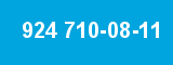 924 710-08-11 924 710-08-11